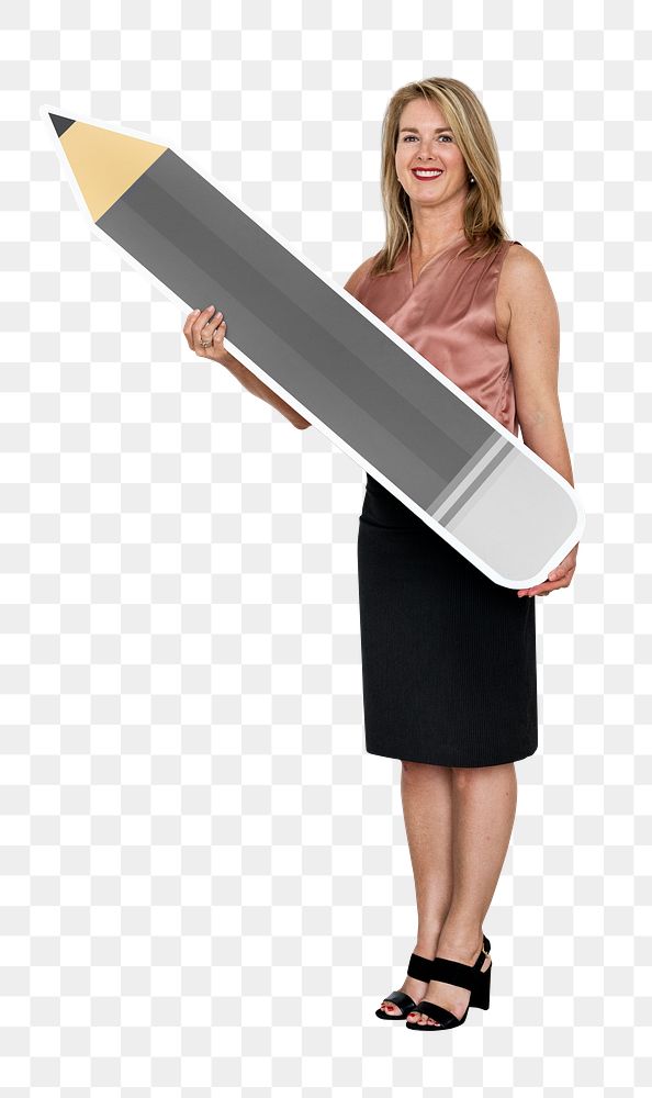 Journalist png element, transparent background