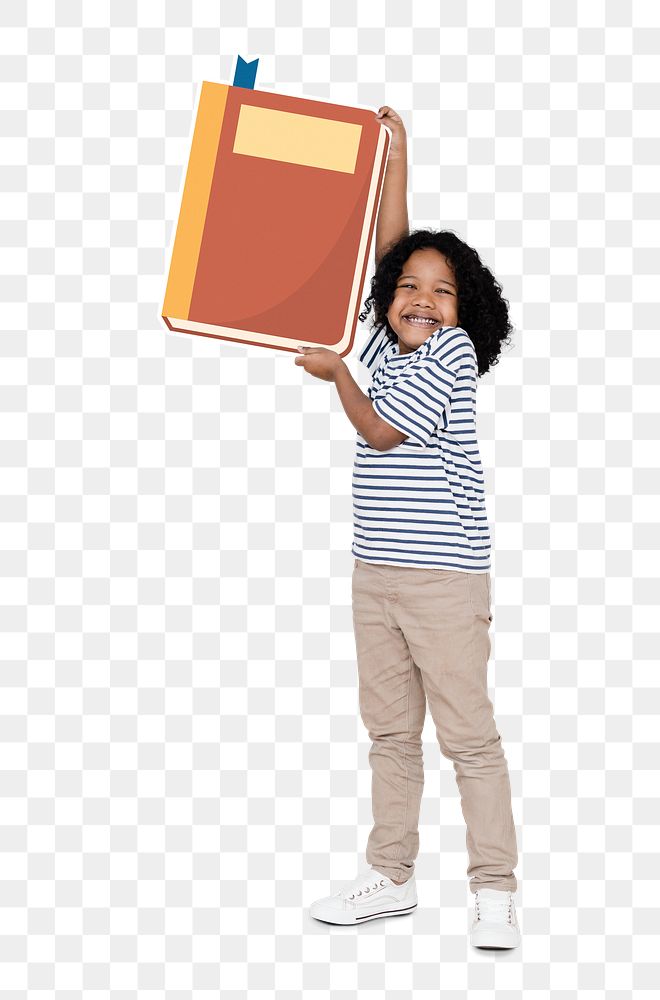 Kid png element, transparent background