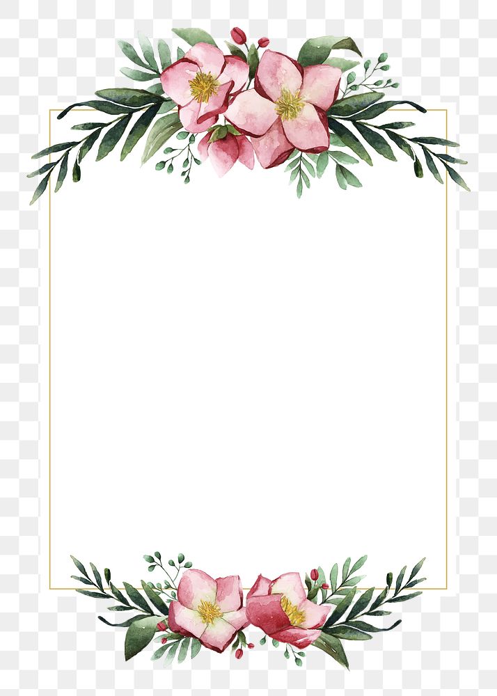 Flower badge png, transparent background