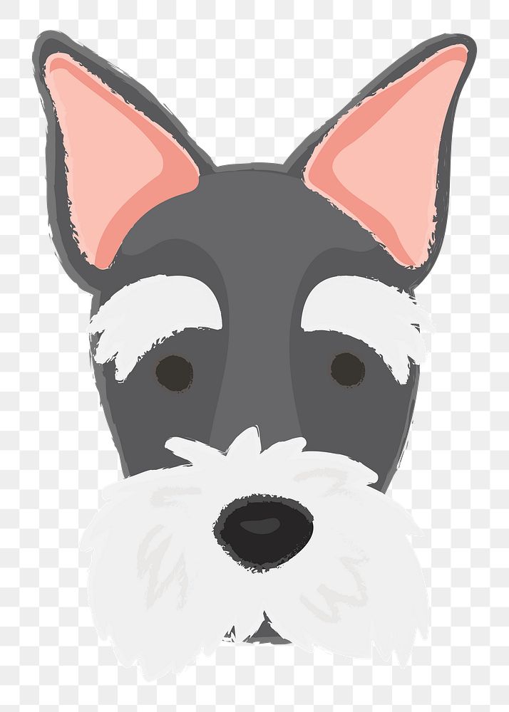 Png scottish terrier dog hand drawn sticker, transparent background
