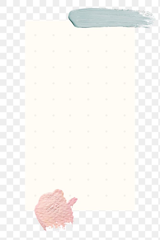 Notepaper png sticker, transparent background