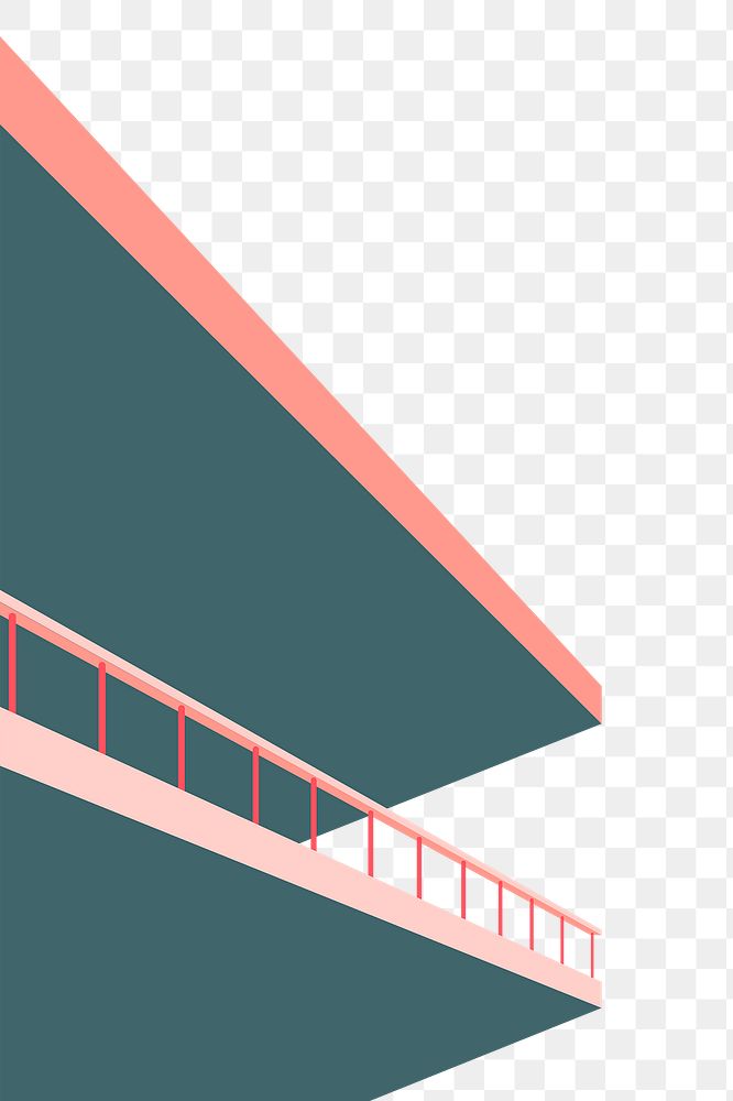 Building png border, transparent background