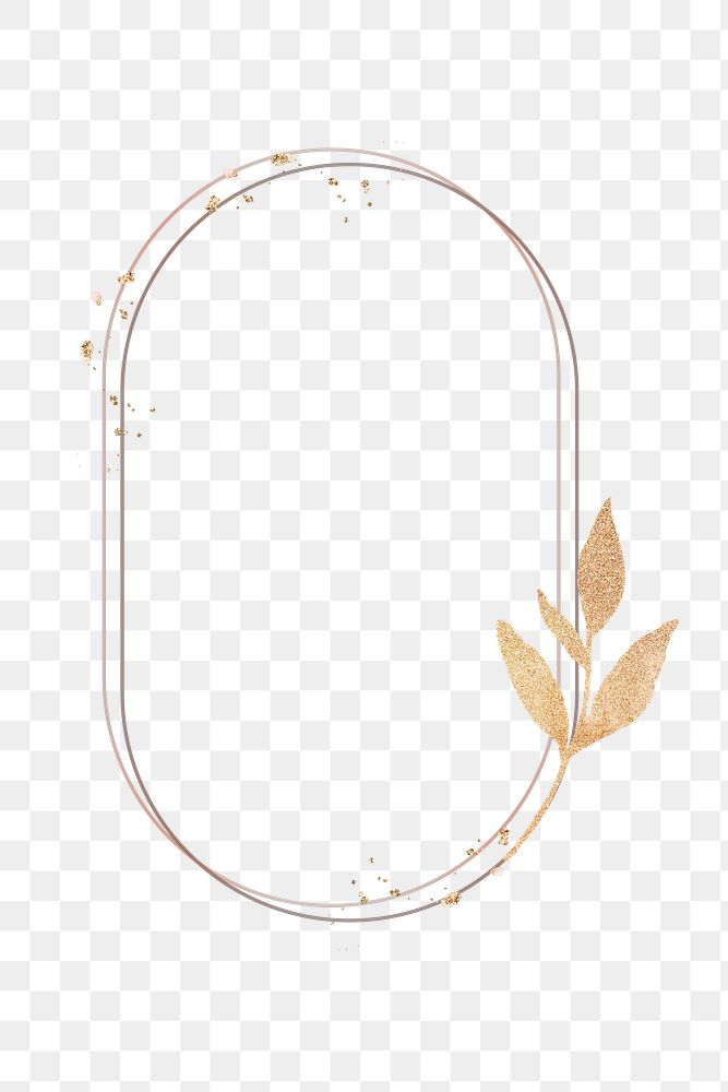 Leaf png frame, transparent background