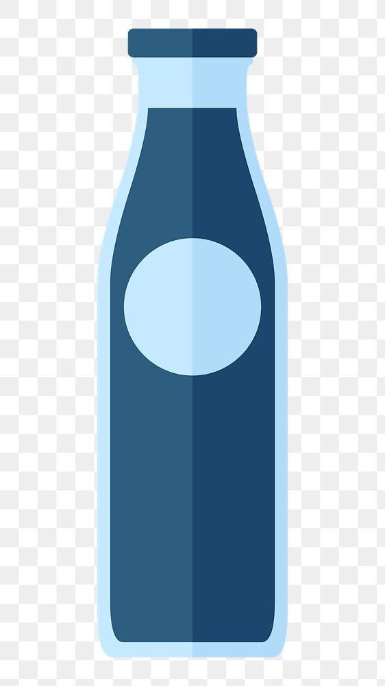 Bottled drink  png, transparent background