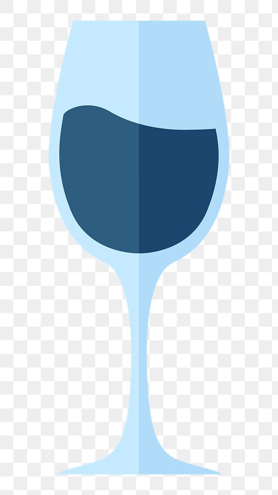 Glass of drink  png, transparent background