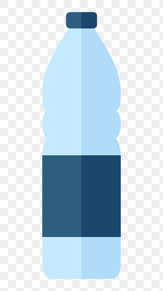 Bottled drink  png, transparent background