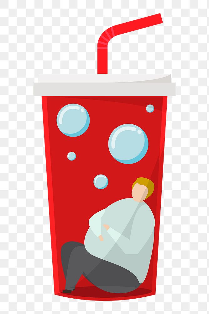 Drink png illustration, transparent background