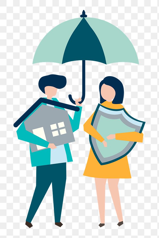 House insurance png illustration, transparent background