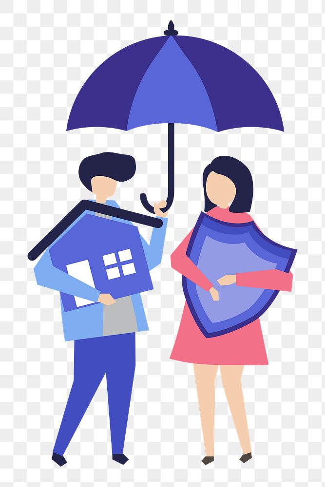 House insurance png illustration, transparent background