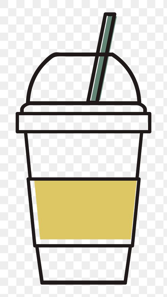 Cold cup png illustration, transparent background