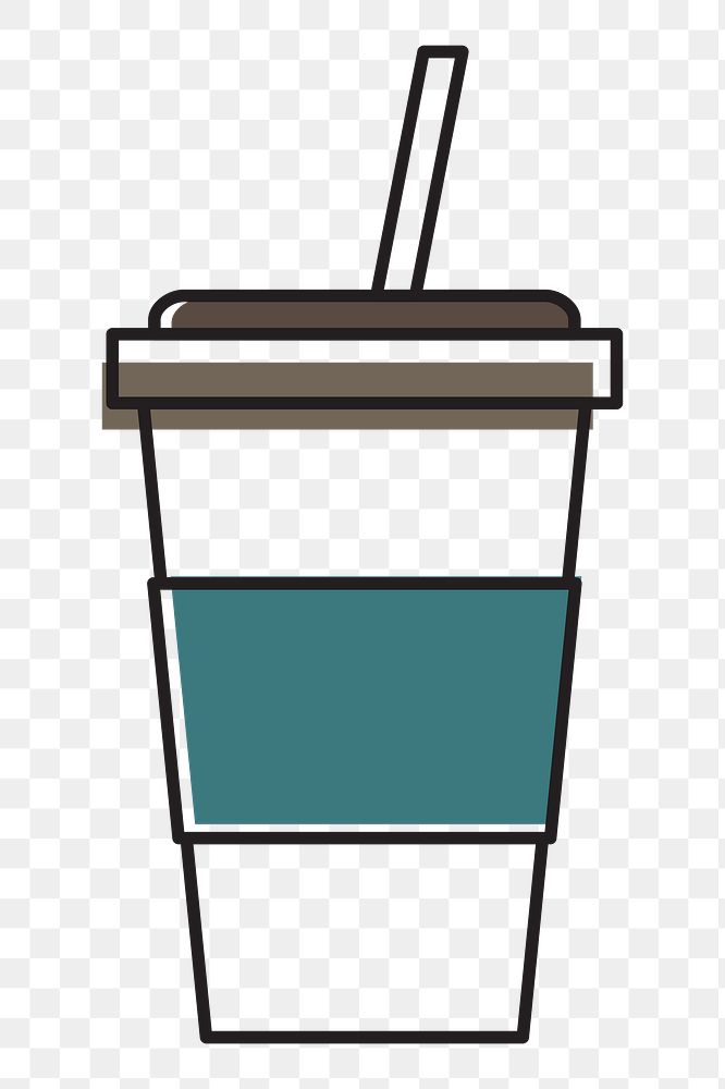 Cold cup png illustration, transparent background