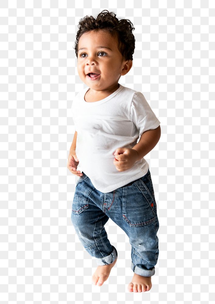 Png Happy kid, transparent background