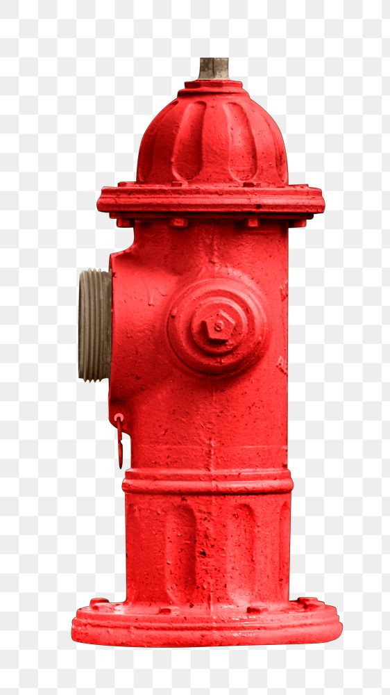 Fire hydrant png, isolated object, transparent background