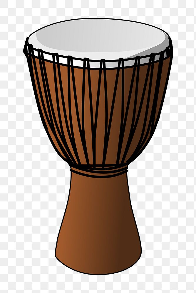 Drum png illustration, transparent background. Free public domain CC0 image.