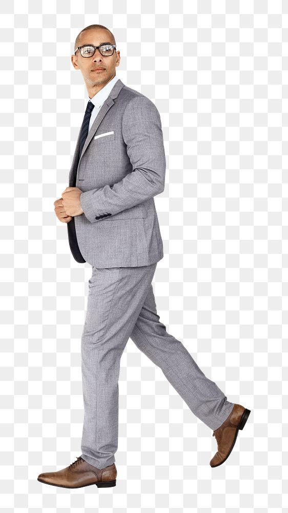 Business man png, transparent background