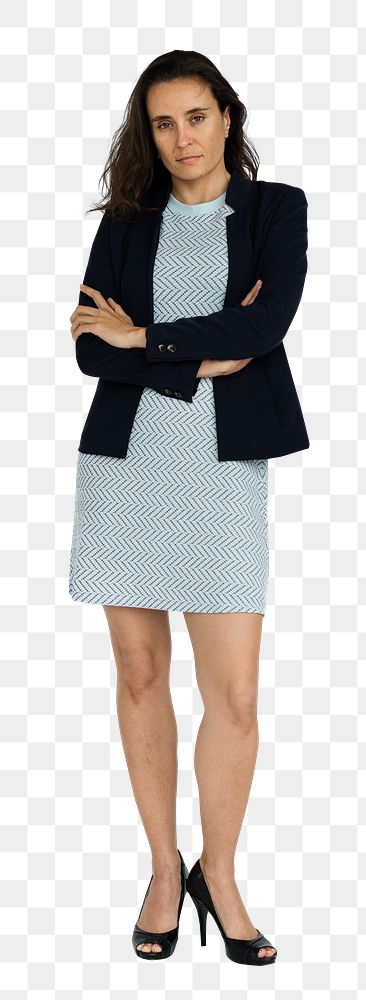 Business woman png, transparent background