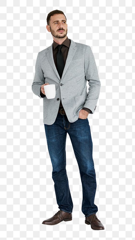 Business man png, transparent background