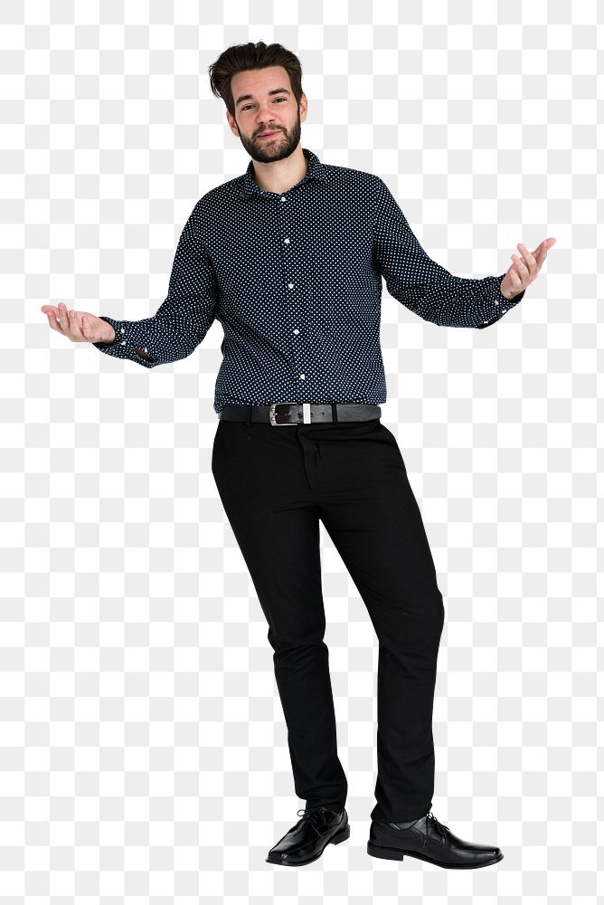 Business man png, transparent background