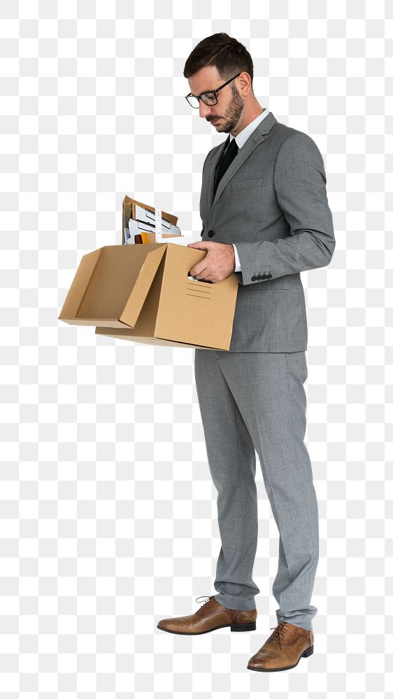 Business man png, transparent background