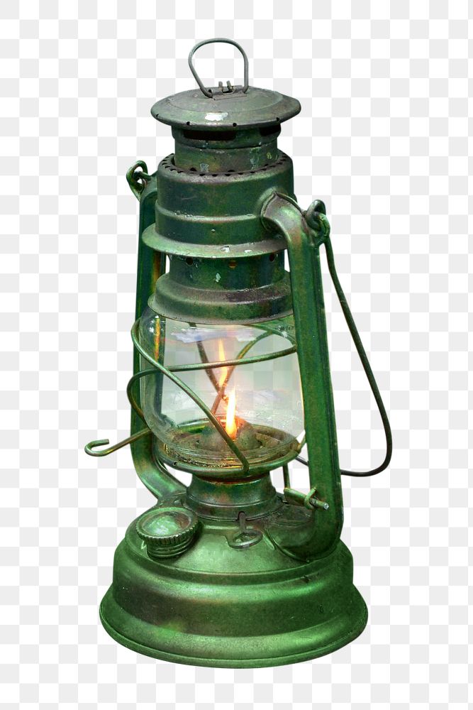 Png antique lantern, isolated image, transparent background