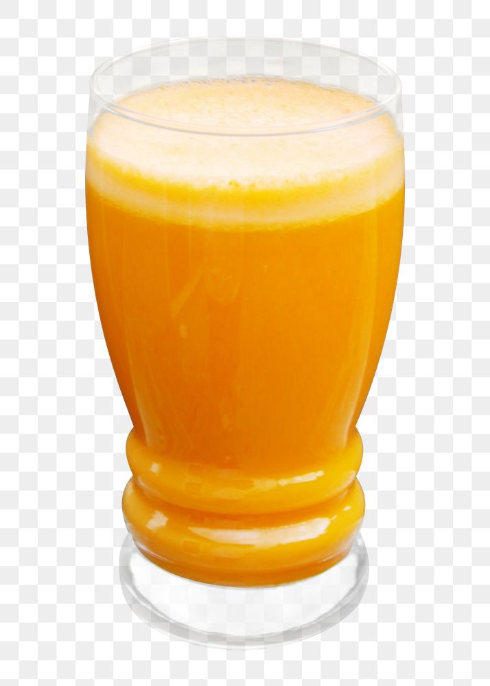 Orange juice png, transparent background