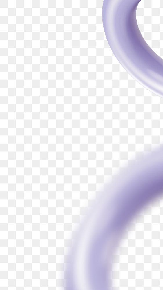 Purple rings png geometric shape, transparent background