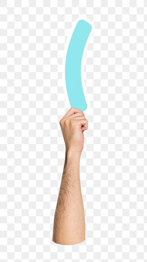 Bracket sign png hand holding sign, transparent background