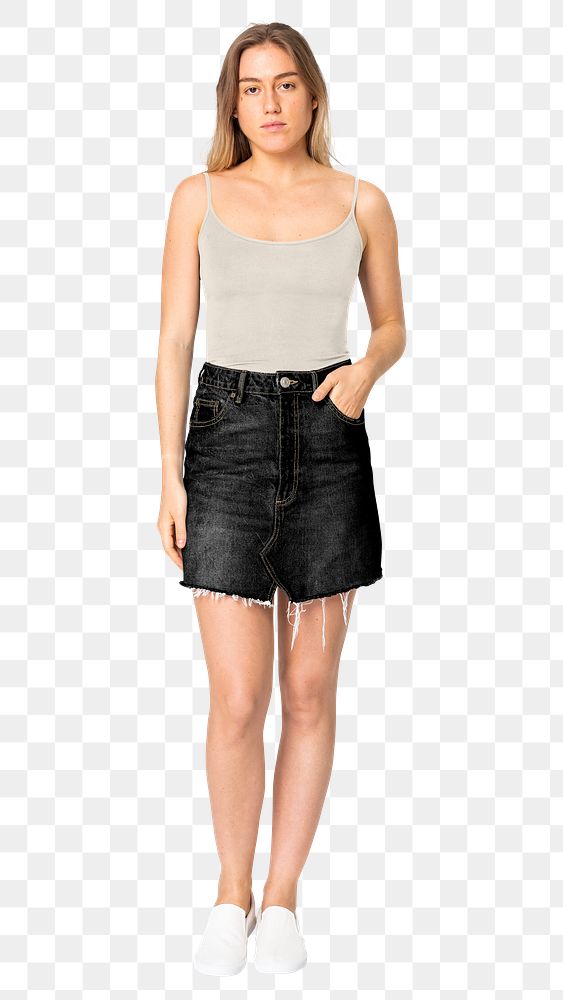 Blond woman png Summer fashion, transparent background