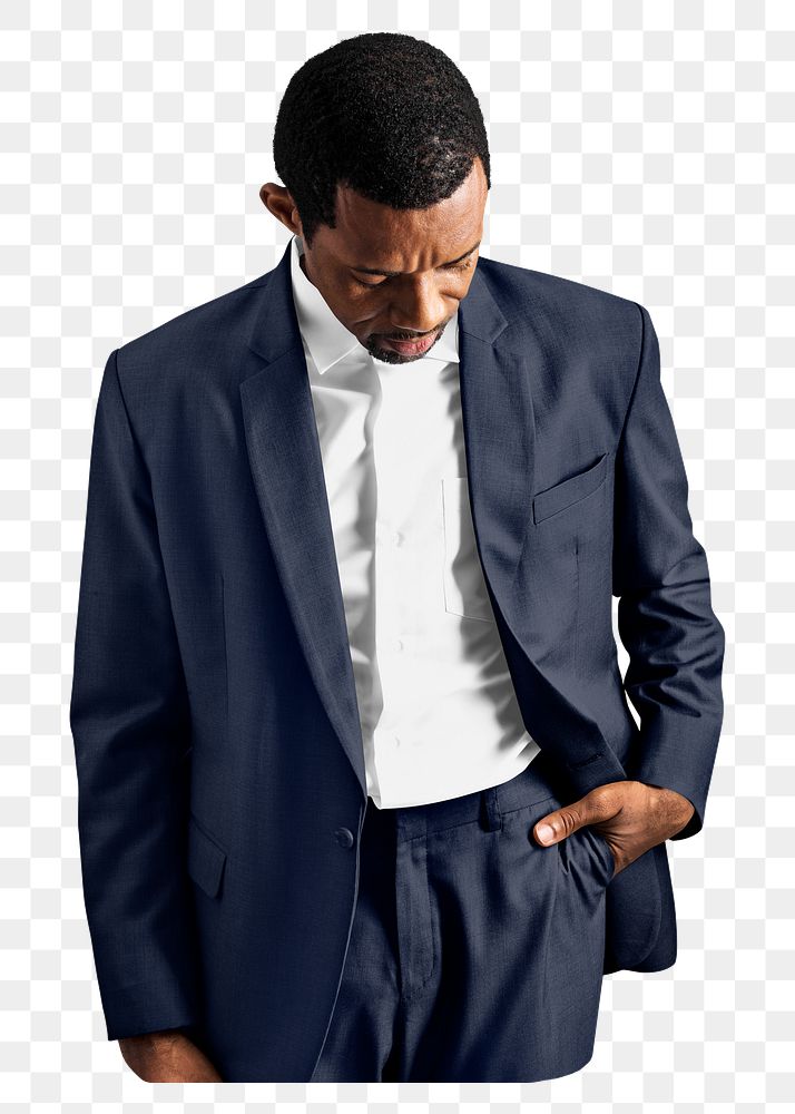 Businessman png formal wear, transparent background