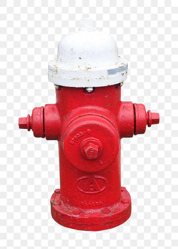 Fire hydrant png, isolated collage element, transparent background
