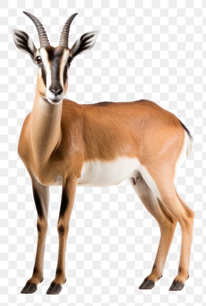 PNG Tibetan Gazelle wildlife gazelle animal. AI generated Image by rawpixel.