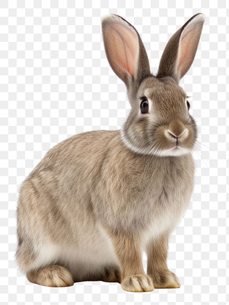 PNG Rabbit animal mammal rodent. AI generated Image by rawpixel.