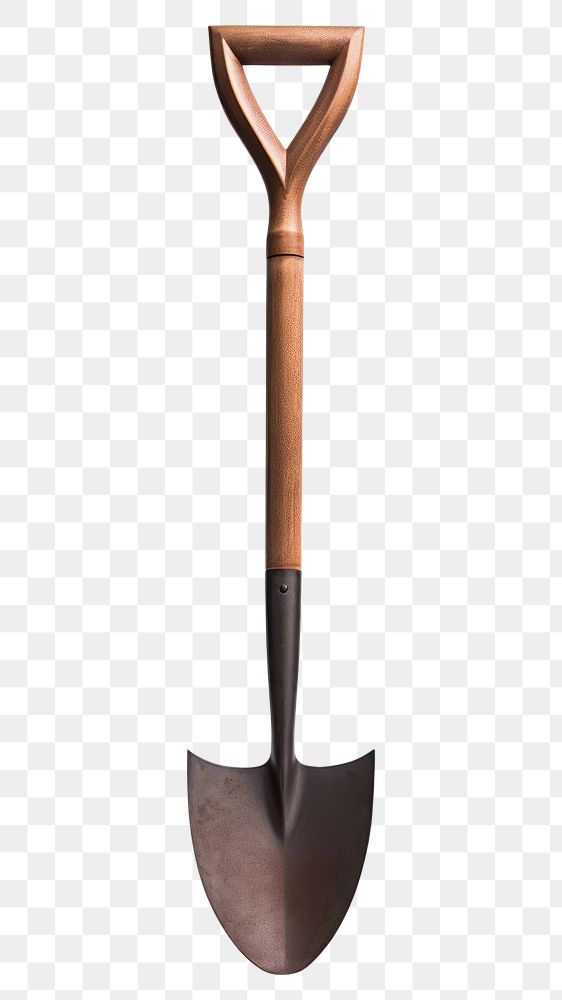 PNG Shovel tool gardening standing. AI generated Image by rawpixel.