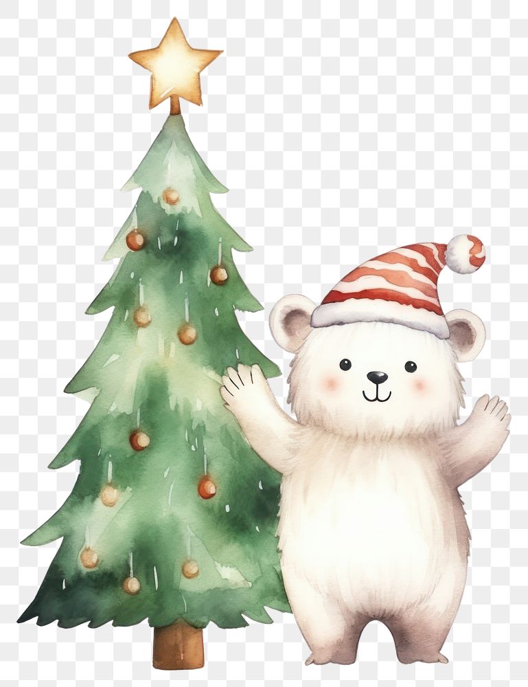 PNG Christmas animal snowman cartoon winter. 