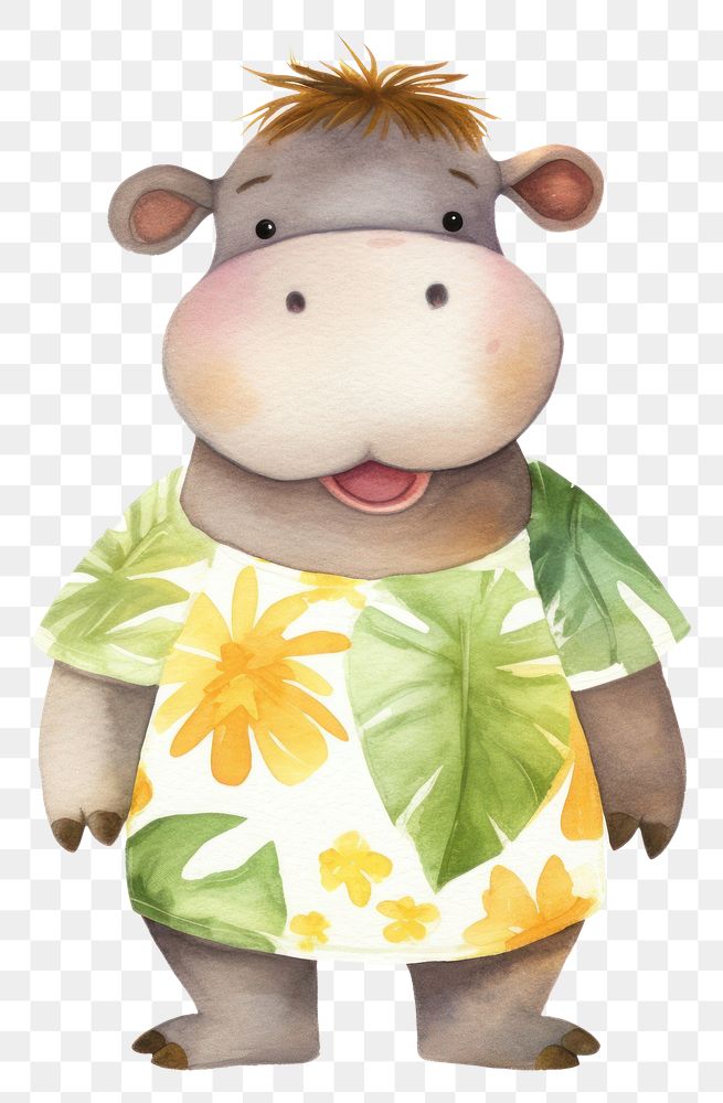 PNG Hippo cartoon nature cute. 