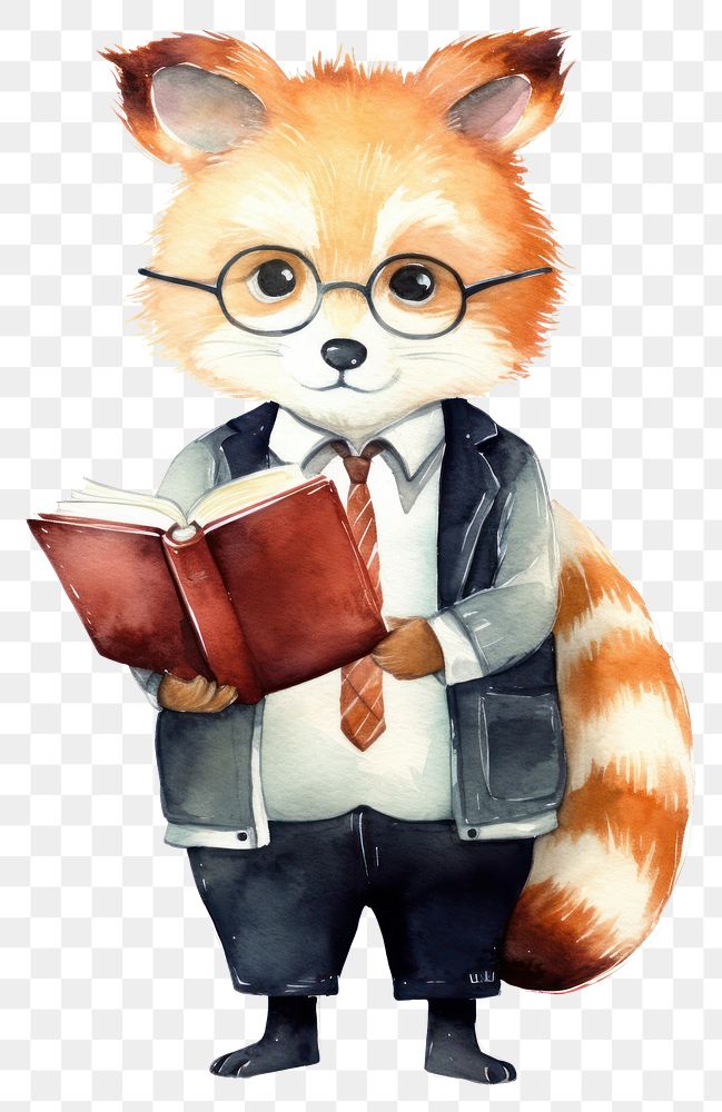 PNG Red panda animal cartoon  