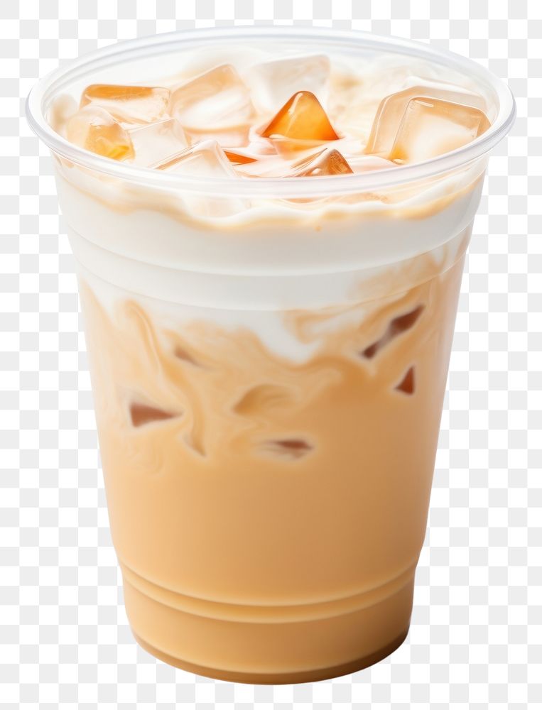 PNG Plasstic cup coffee dessert latte drink