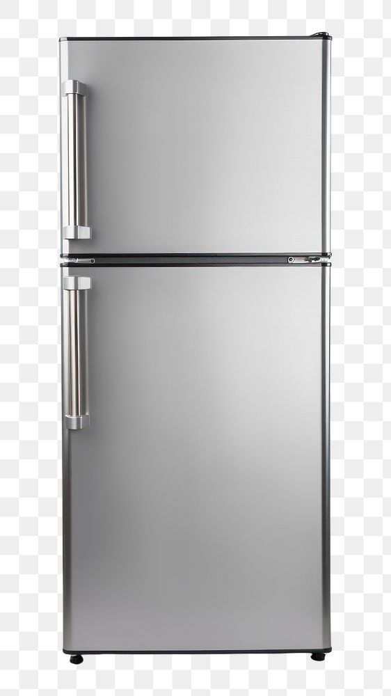 PNG Refrigerator appliance white background cabinetry. AI generated Image by rawpixel.