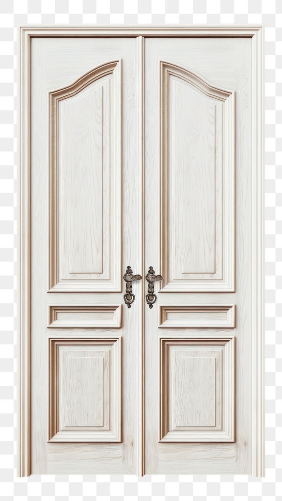 PNG White paneling door