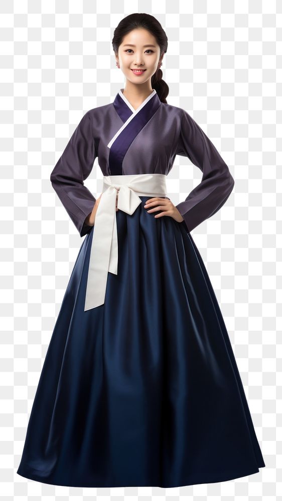 PNG Korean women dress tradition fashion. AI generated Image by rawpixel.