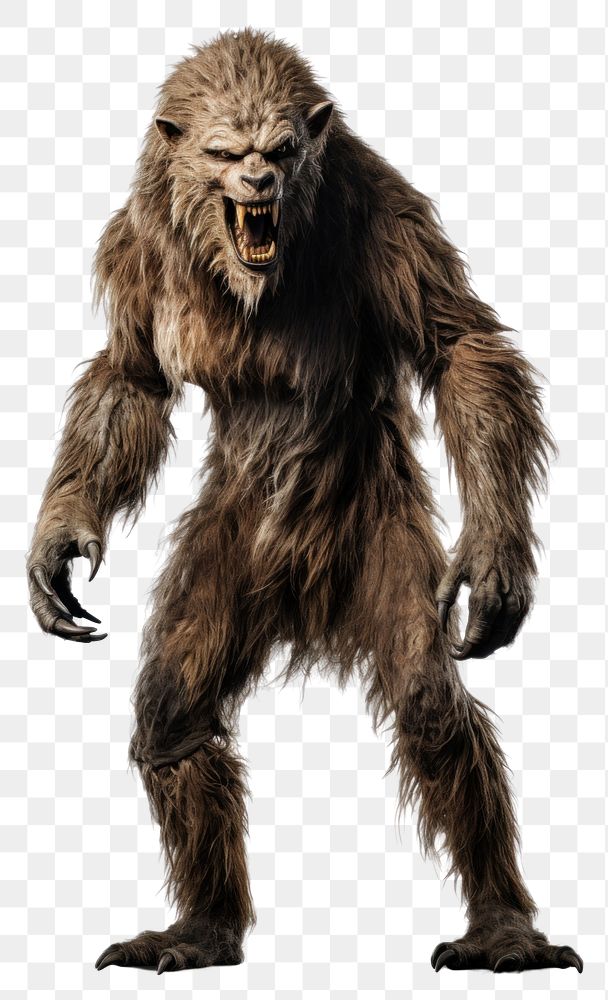 PNG Werewolf mammal monkey animal