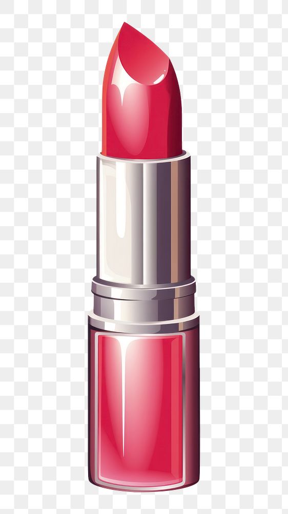 PNG  Lipstick cosmetics white background container. AI generated Image by rawpixel.