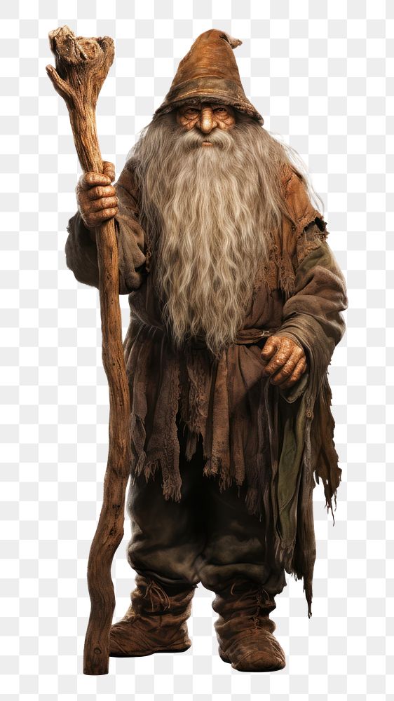 PNG Dwarf costume adult beard. 
