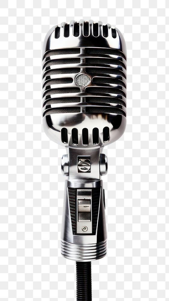 PNG Vintage silver microphone performance | Free PNG - rawpixel