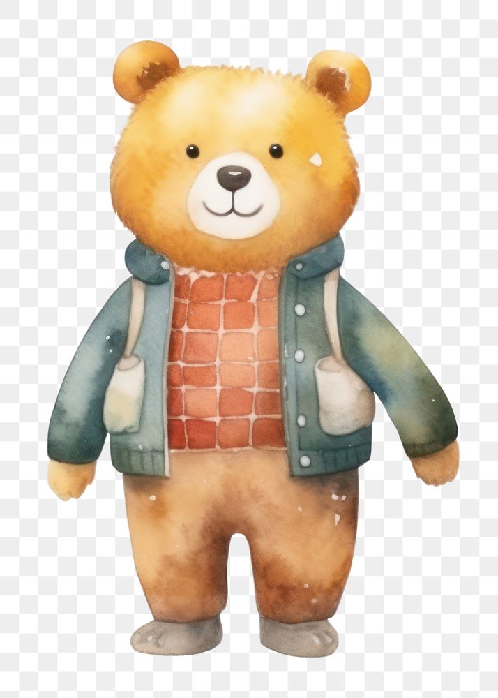 PNG Bear figurine toy  