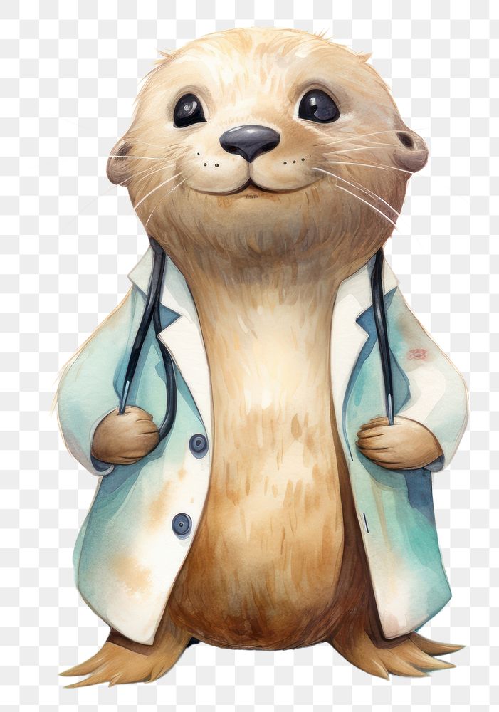 PNG Sea lion doctor animal mammal otter. 