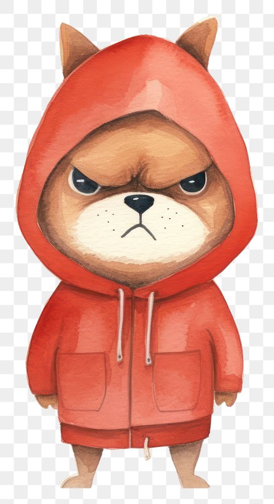 PNG Angry dog cartoon cute  