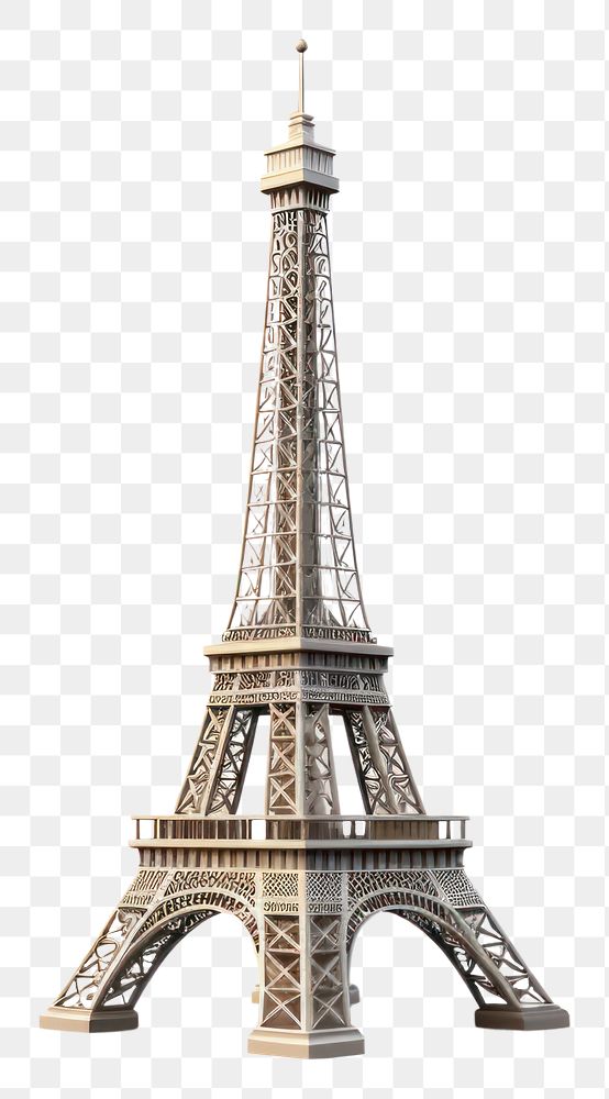 PNG Eiffel tower architecture building landmark. 