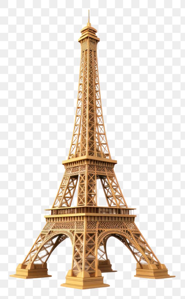 PNG Eiffel tower architecture building landmark. 