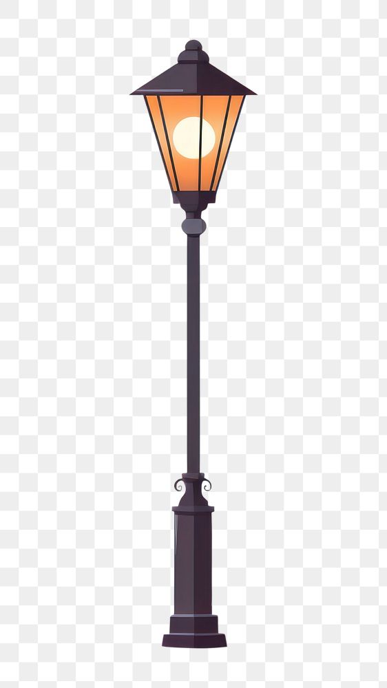 PNG Street-lamp white background architecture illuminated. AI generated Image by rawpixel.